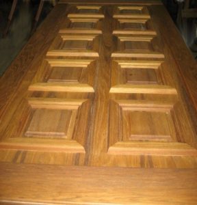 Teak Panel Door