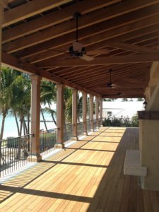 teak lumber porch decking