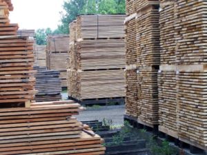 J. Gibson McIlvain Air Drying Lumber Yard