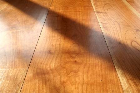 wide cherry flooring