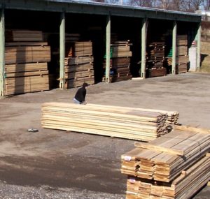Poplar and Walnut Lumber Sheds