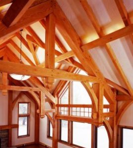 timber framed structure