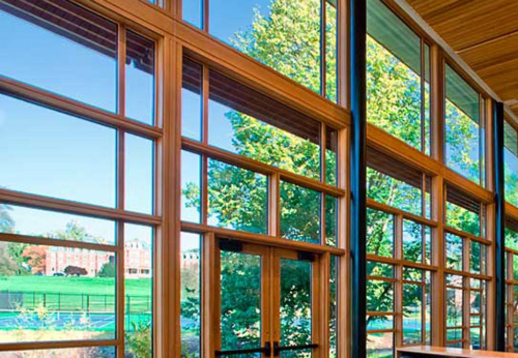 Spanish Cedar wood windows