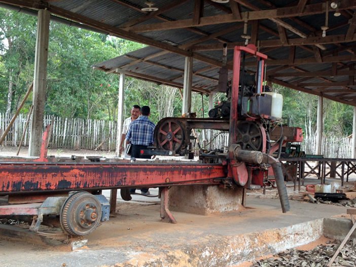 South American Mahogany Mill