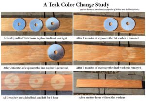 wood color changes
