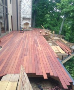 ipe deck installation