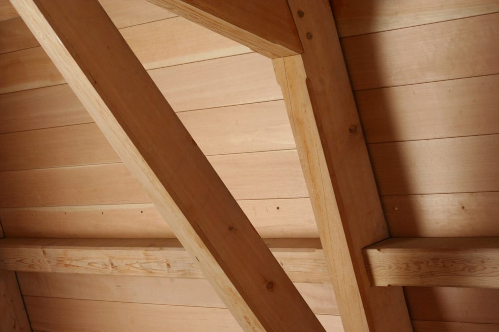 Douglas Fir timber ceiling