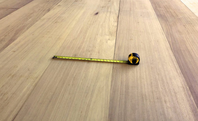 iroko wide plank floor
