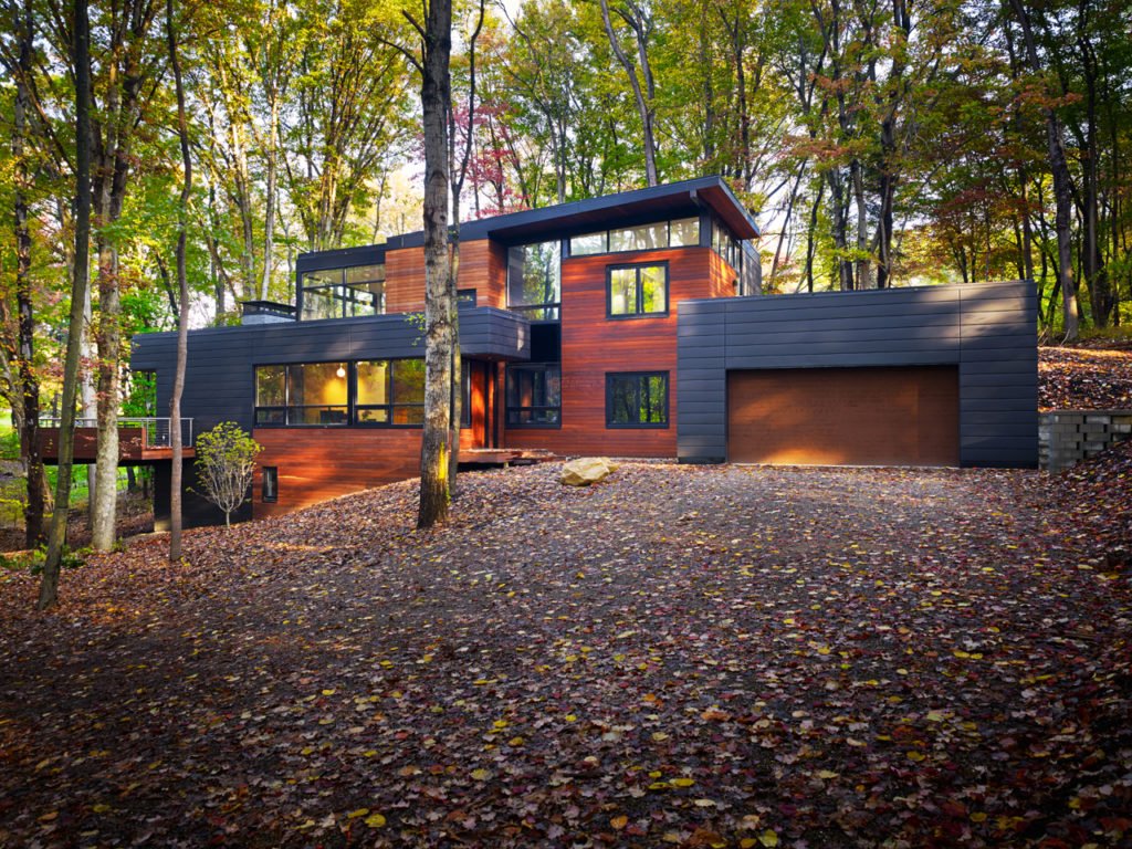 Jatoba wood siding