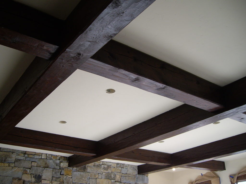 douglas fir timber ceiling beams