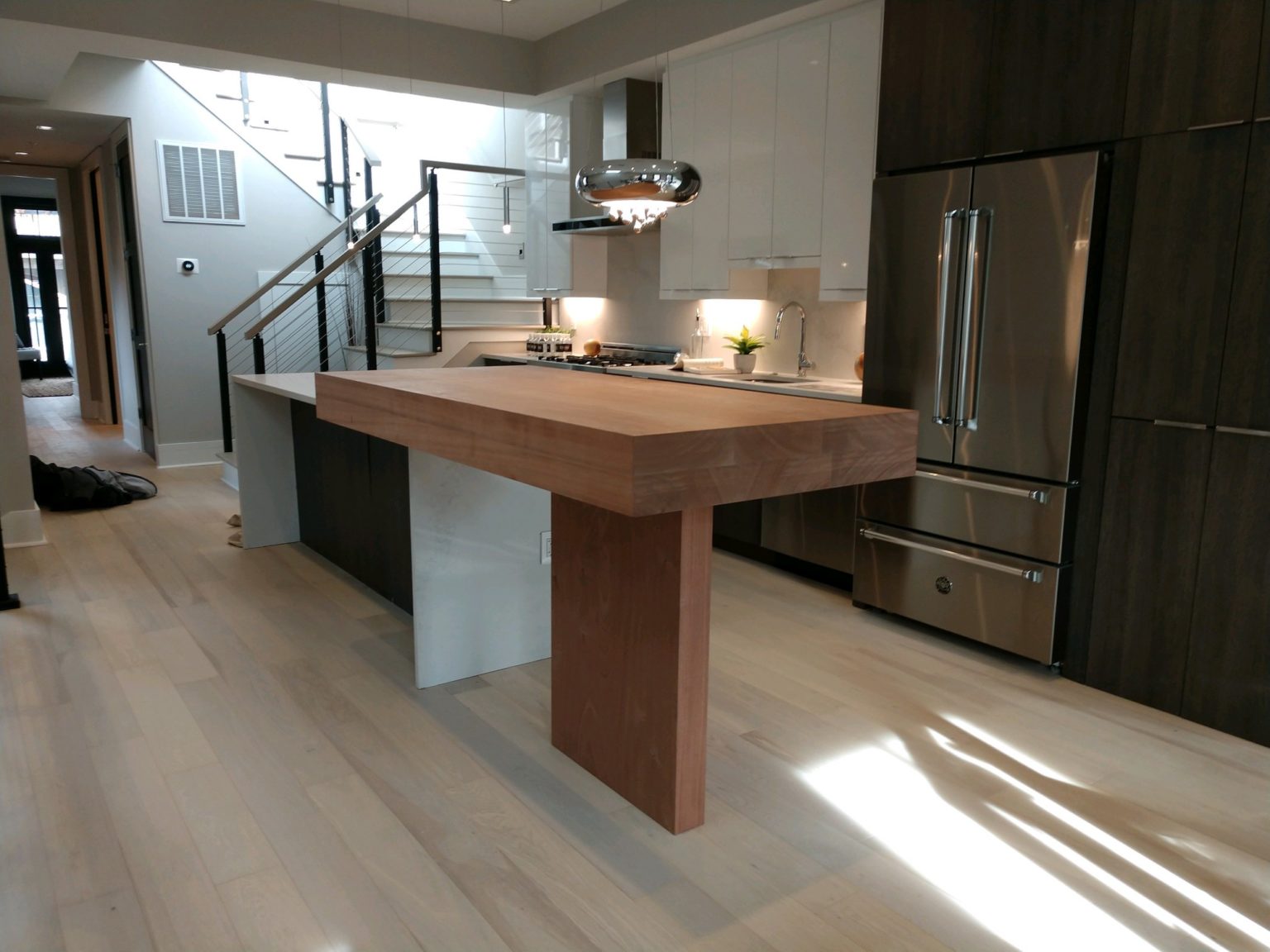 Sapele Kitchen Counter