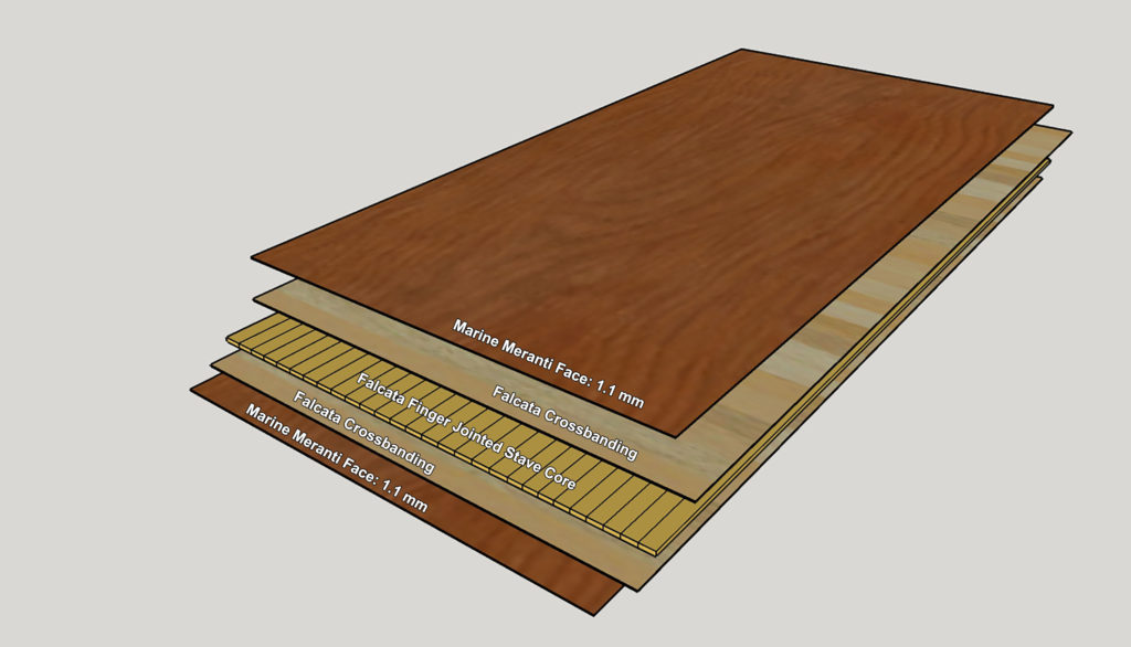 lumber core plywood construction