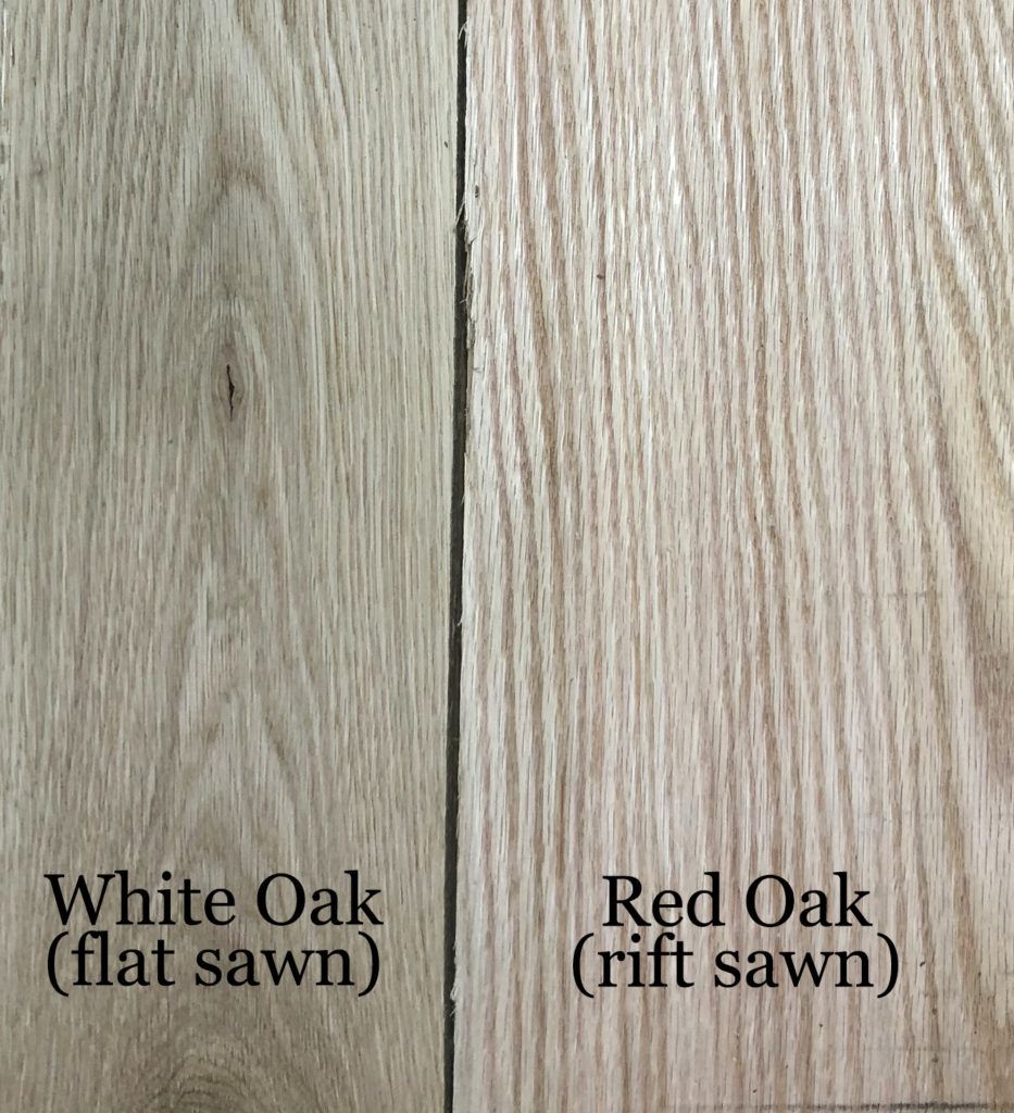 what is rift cut oak?