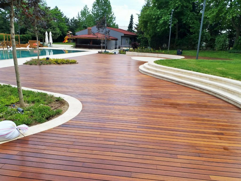 Thermally Modified wood decking