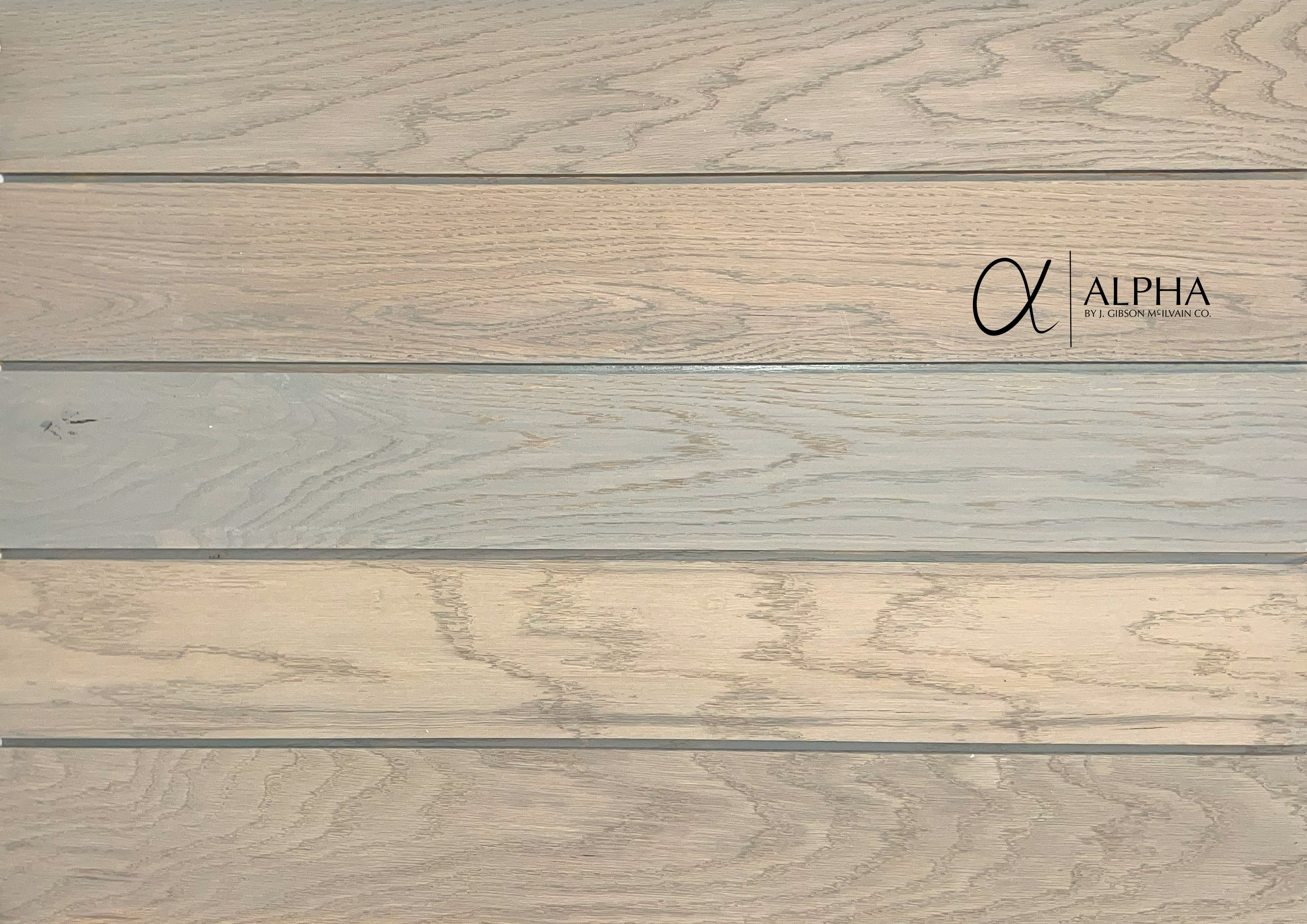 weathered white oak siding