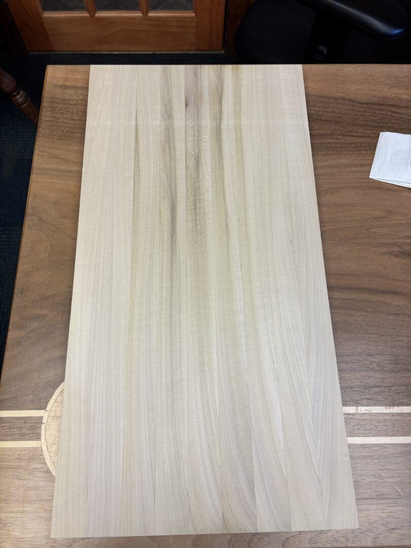 Finished CVG Poplar board