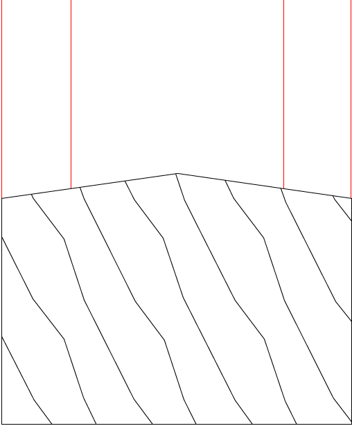 wooden gate construction feature