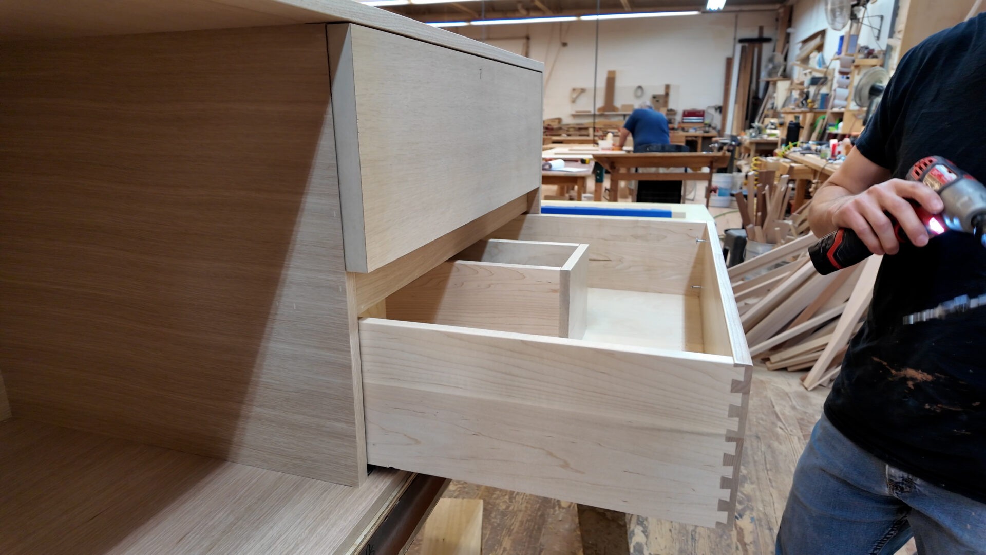 custom kitchen drawer